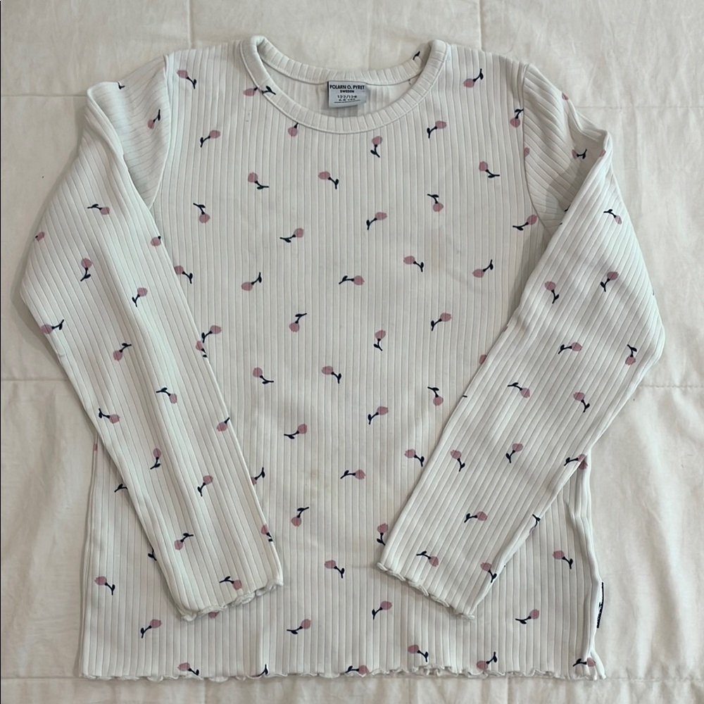 Organic Cotton Flower Print Longsleeve